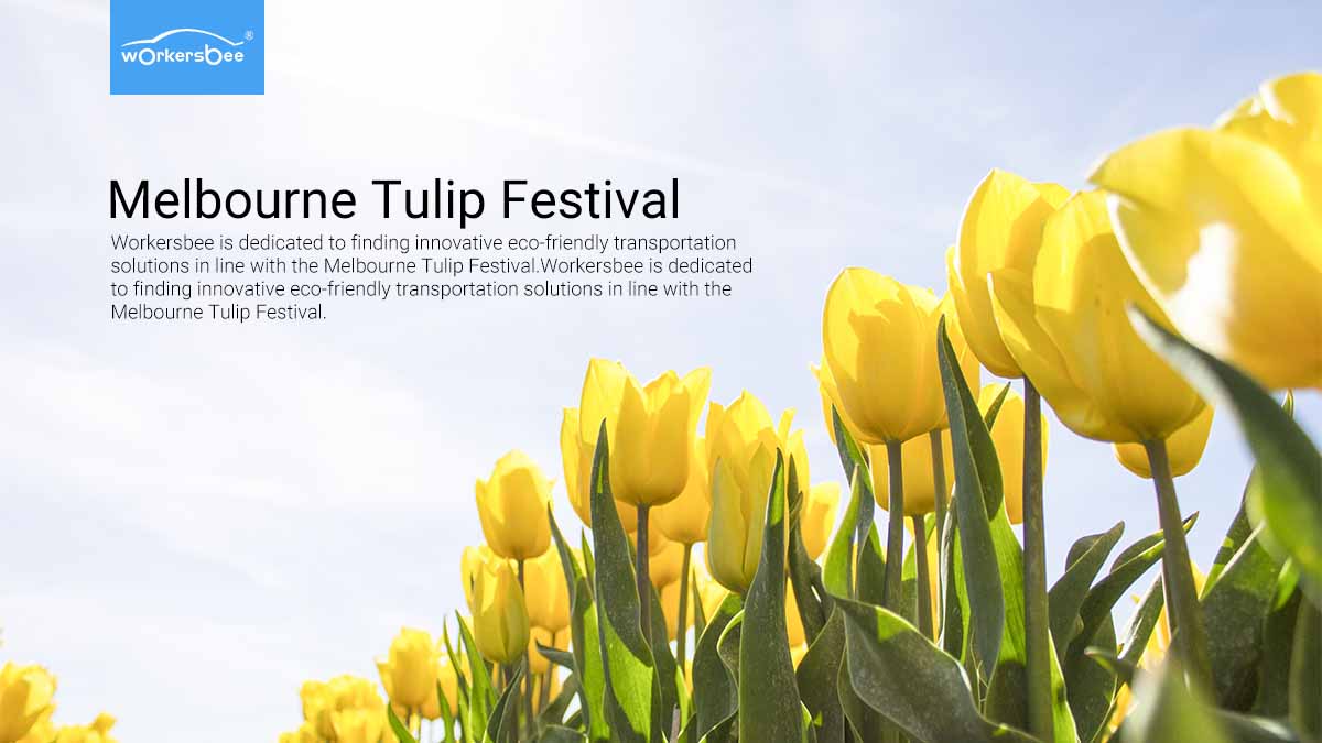 Workersbee se dedica a encontrar soluciones de transporte innovadoras y ecológicas en línea con el Melbourne Tulip Festival